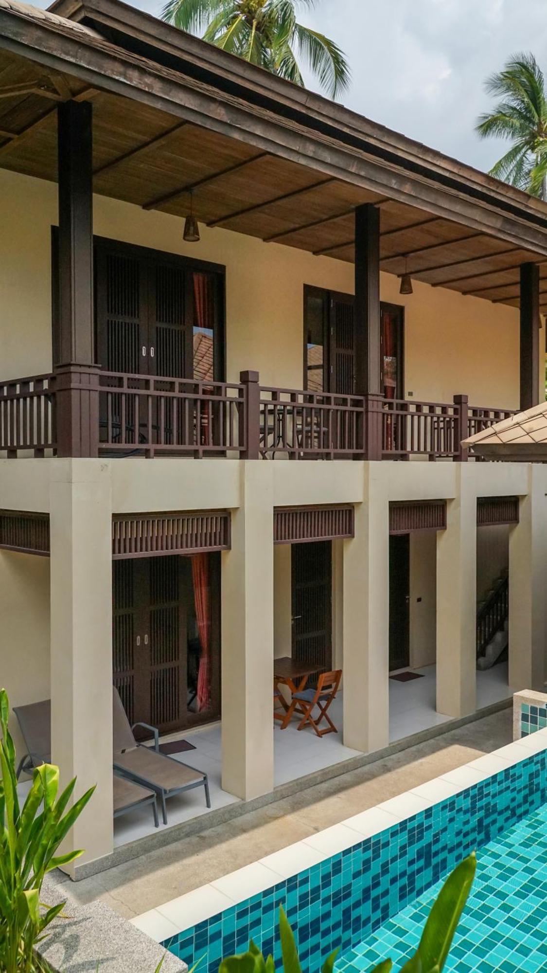 Large 4 Bed Villa Short Walk To Maenam Beach Mae Nam Buitenkant foto